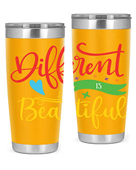 different is beautiful Style 11#- autism- Tumbler