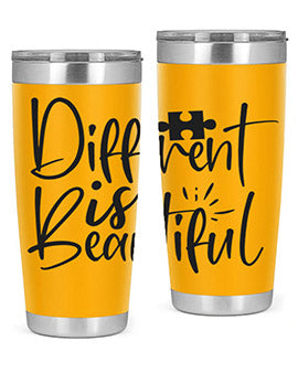 different is beautiful Style 12#- autism- Tumbler