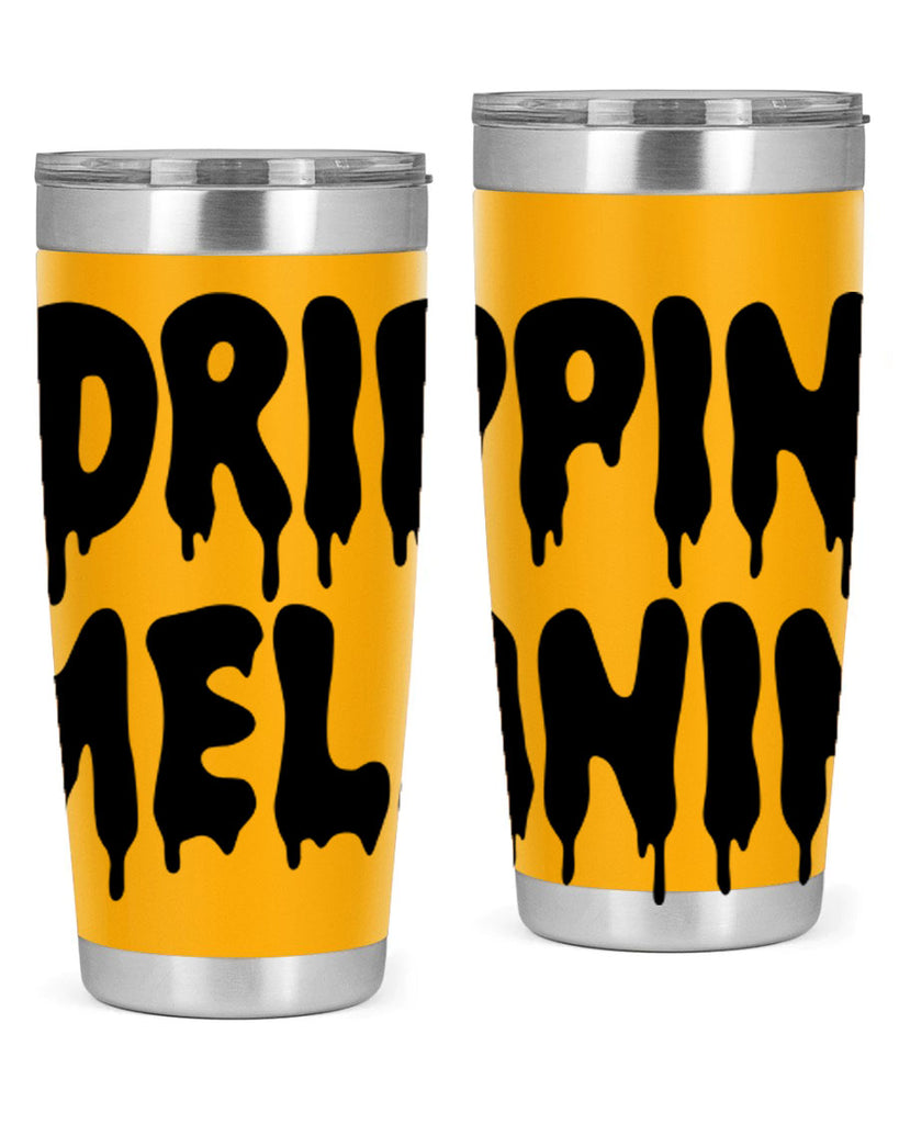 drippinmelanin  160#- black words phrases- Cotton Tank