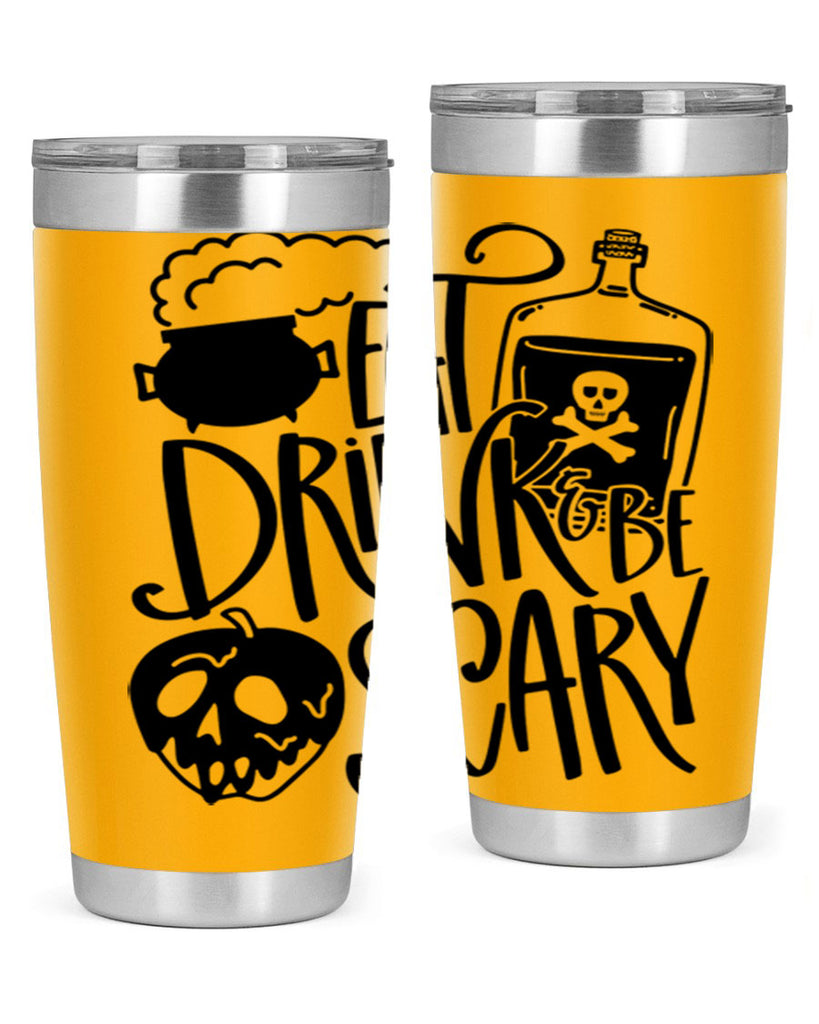 eat drink be scary 78#- halloween- Tumbler