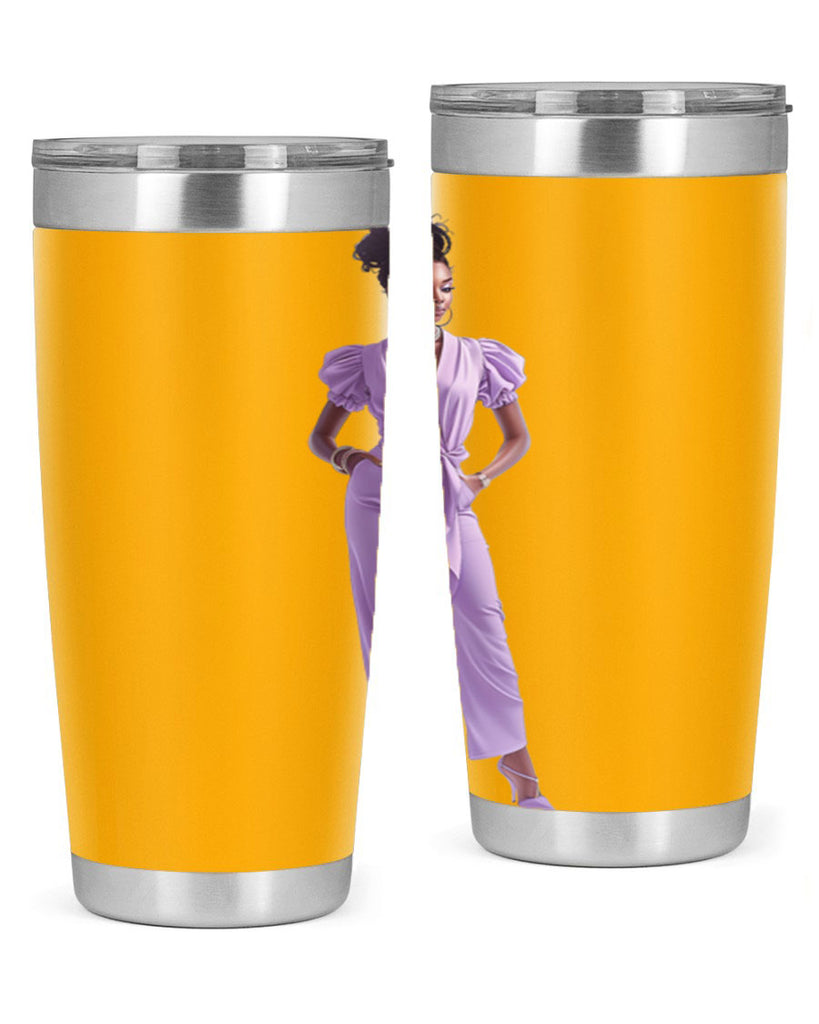 fashion girl in lavender 50#- fashion- Cotton Tank