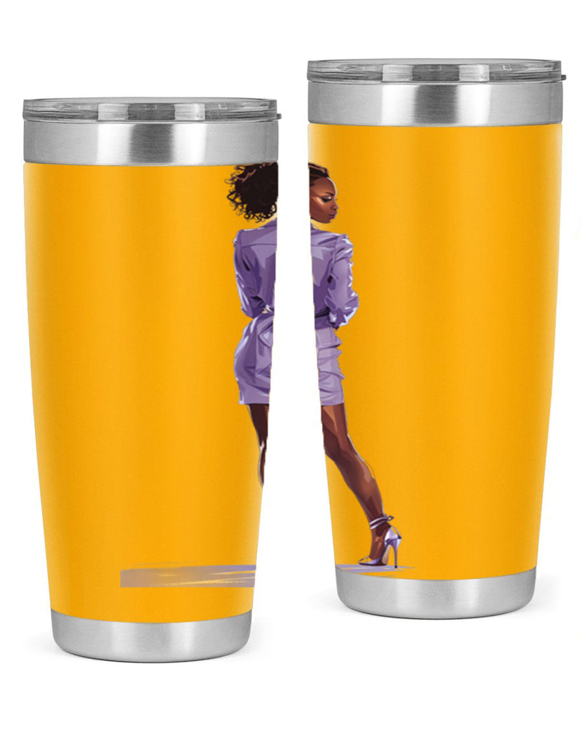 fashion girl in lavender 53#- fashion- Cotton Tank