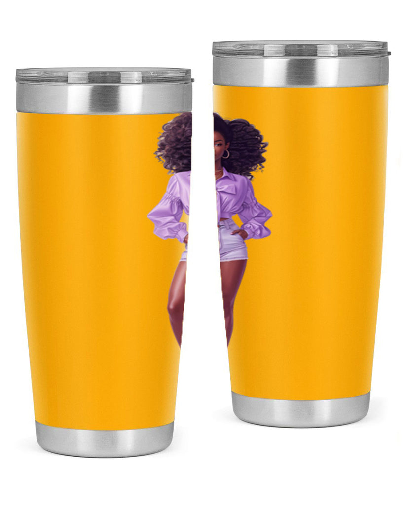 fashion girl in lavender 61#- fashion- Cotton Tank