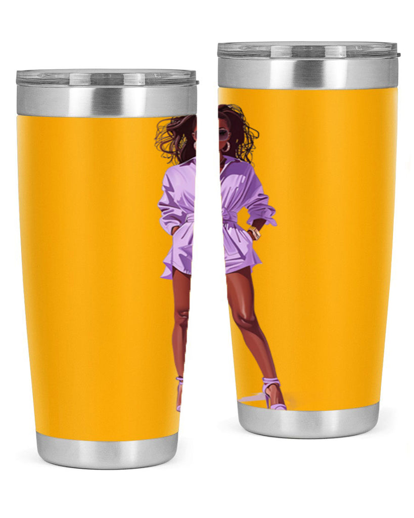 fashion girl in lavender 64#- fashion- Cotton Tank