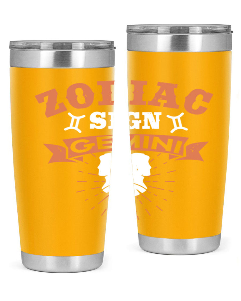 gemini 246#- zodiac- Tumbler