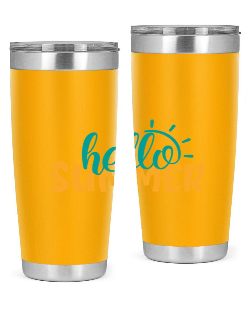 hello summer Style 97#- summer- Tumbler