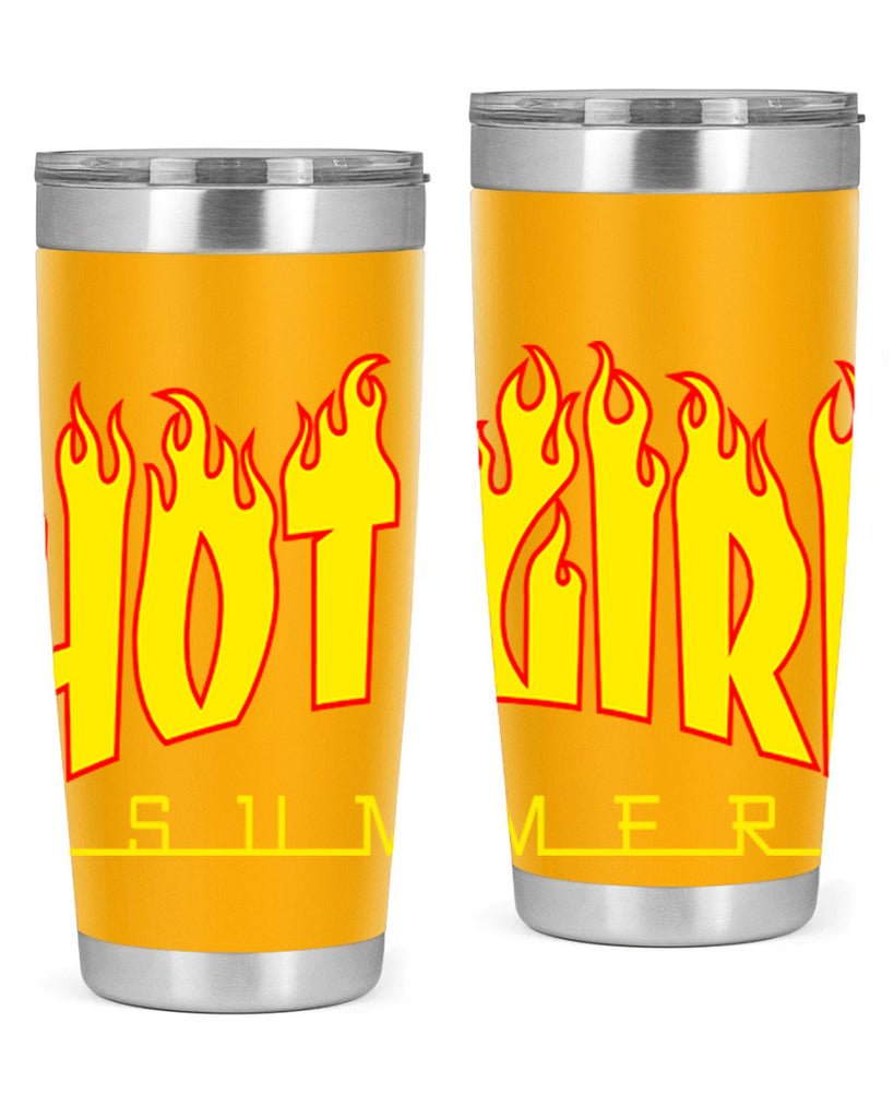 hot girl  summer fire 123#- black words phrases- Cotton Tank