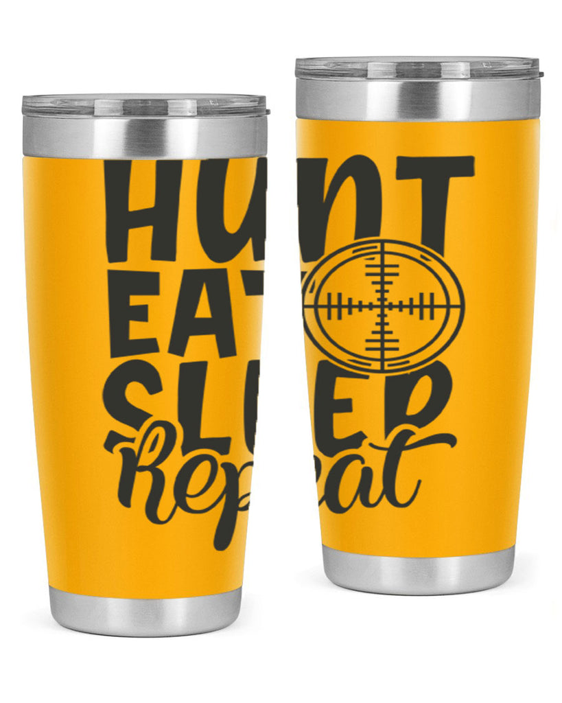 hunt eat sleep repeat 11#- hunting- Tumbler