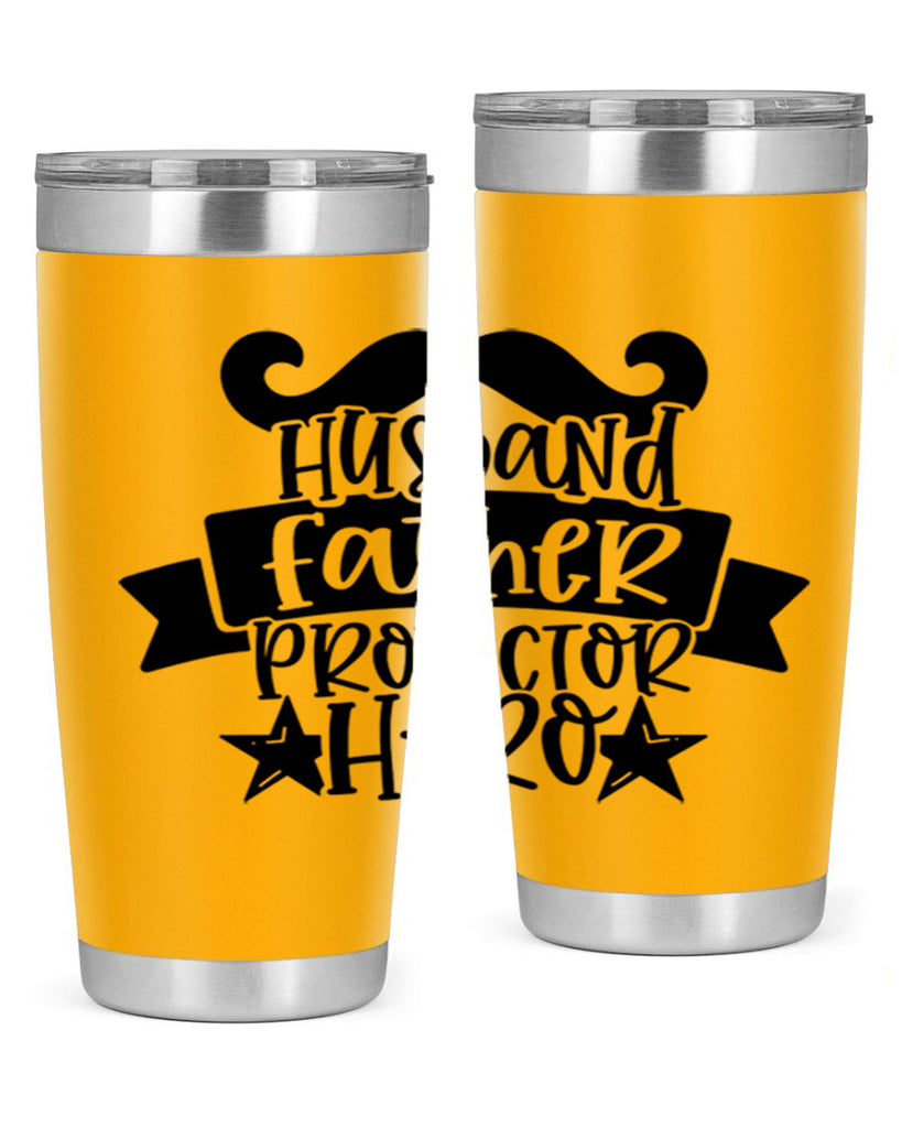 husband father protector hero 46#- fathers day- Tumbler