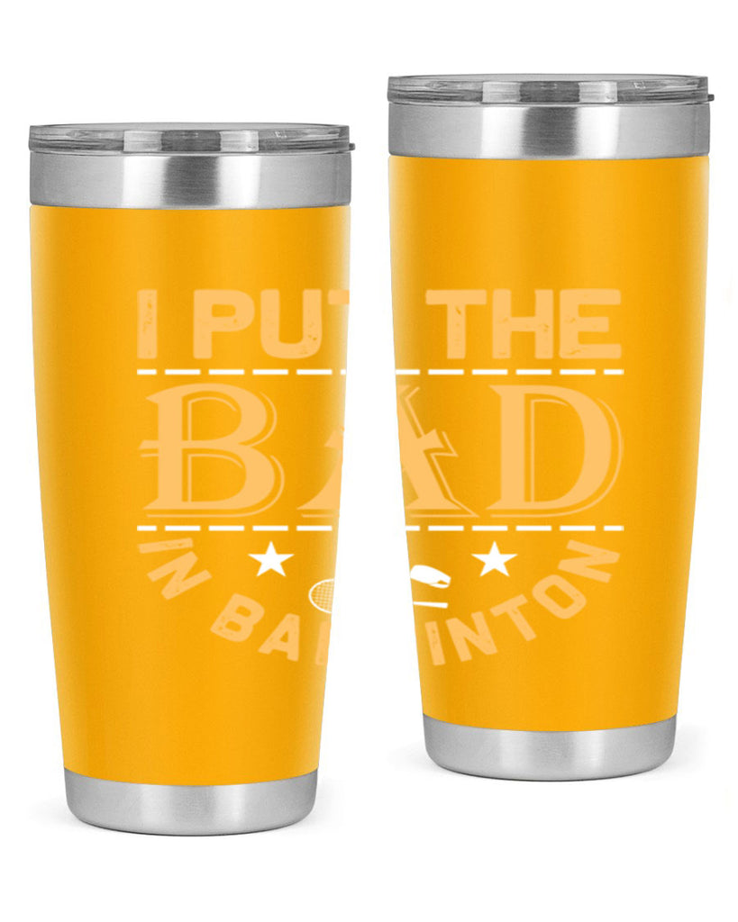 i 1056#- badminton- Tumbler