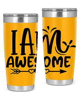 i am awesome Style 19#- autism- Tumbler
