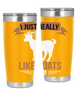 i just really like goats ok Style 3#- goat- Tumbler