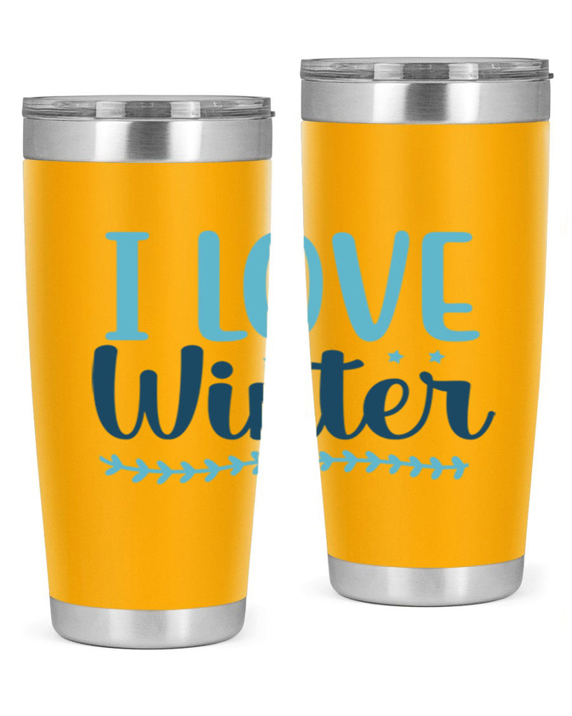 i love winter 226#- winter- Tumbler