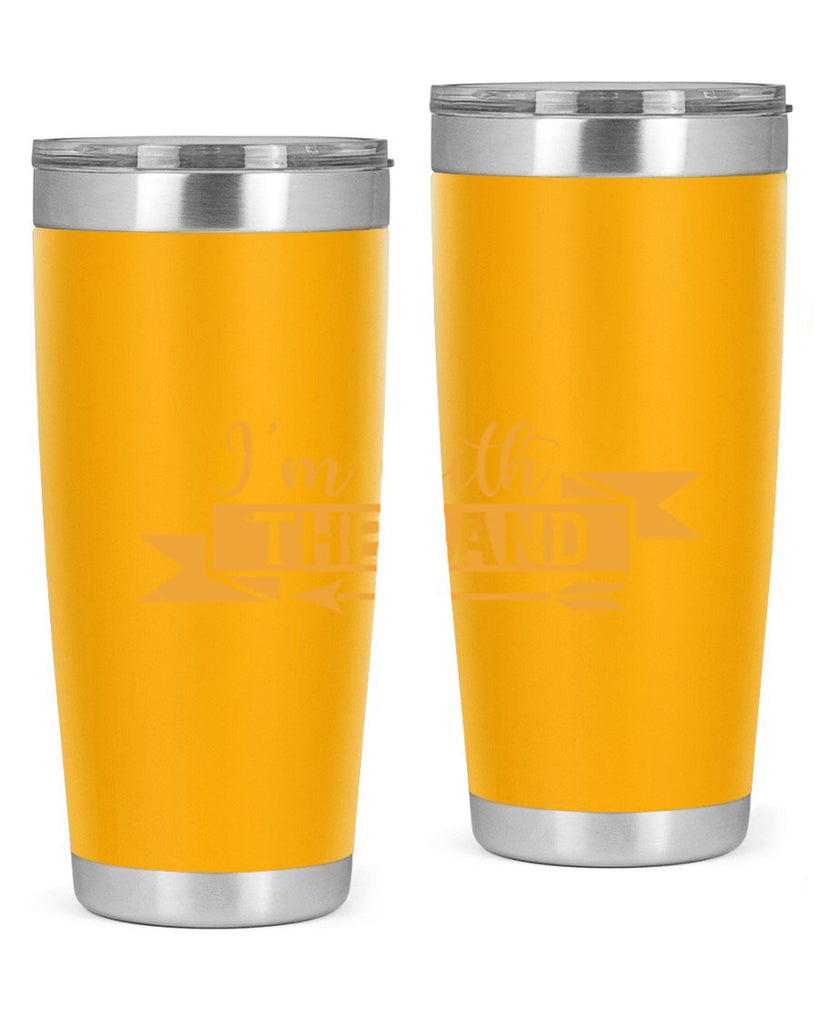i’m with the band 58#- mardi gras- Tumbler