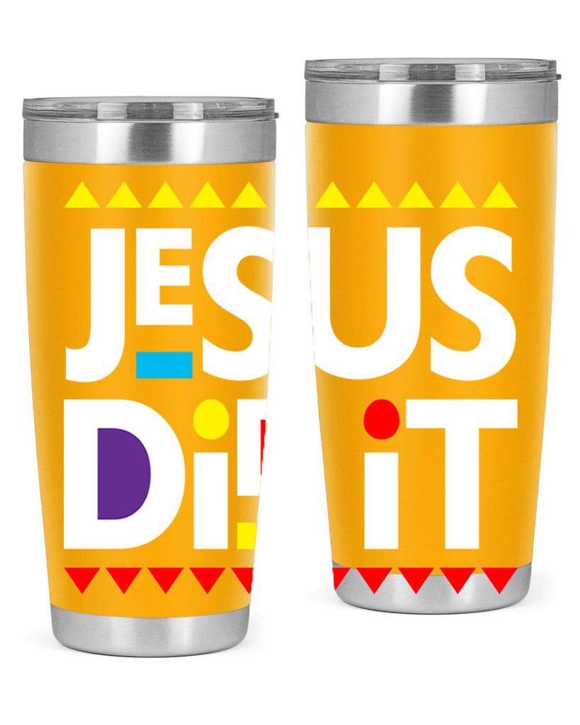jesus did it martin 103#- black words phrases- Cotton Tank