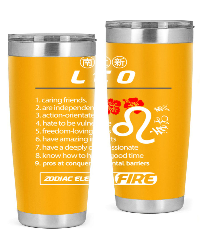 leo 307#- zodiac- Tumbler