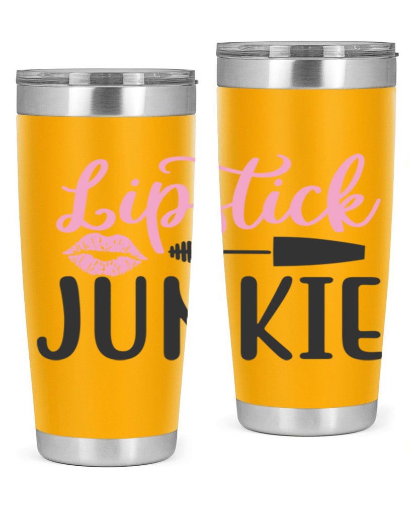 lipstick junkie Style 154#- make up- Tumbler