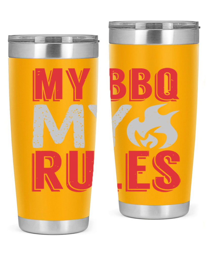 my bbq my rule 22#- bbq- Tumbler