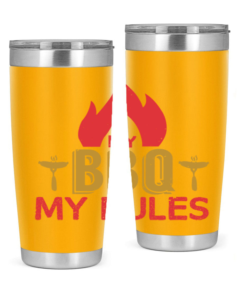 my bbq my ruless 21#- bbq- Tumbler