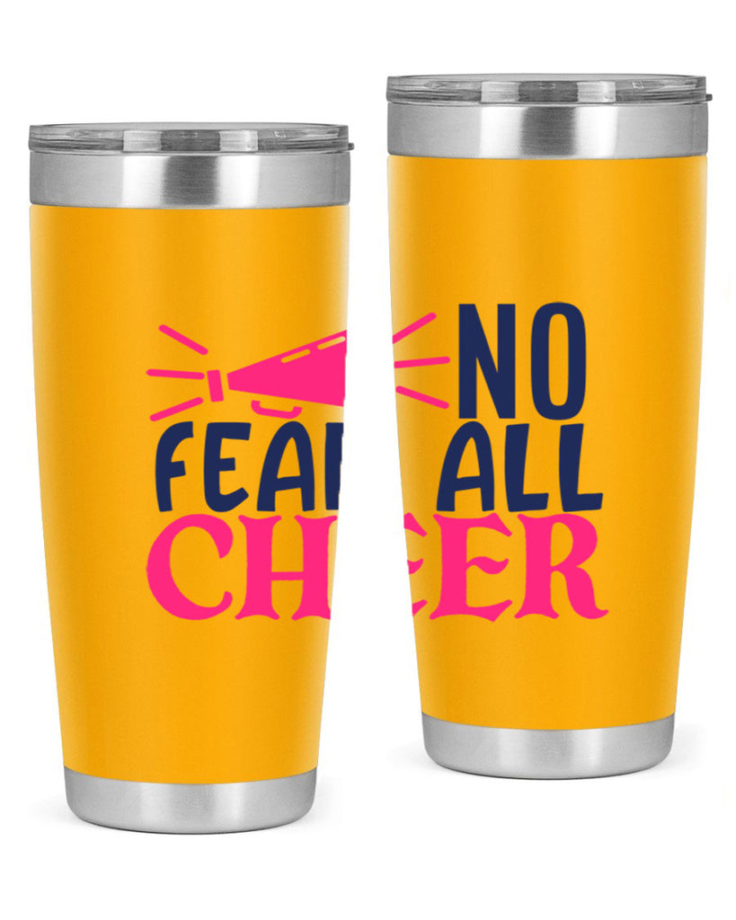 no fear all cheer 1739#- cheer- Tumbler