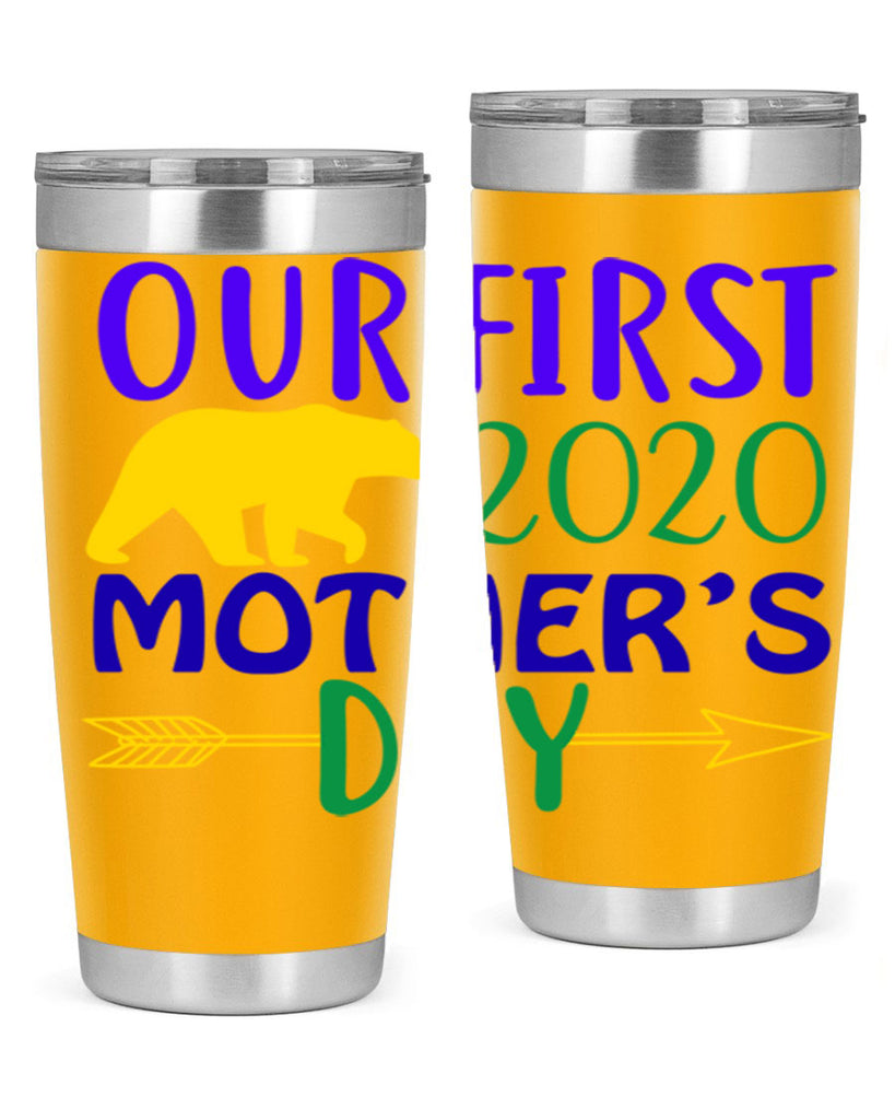 our first mothers day 4#- mardi gras- Tumbler
