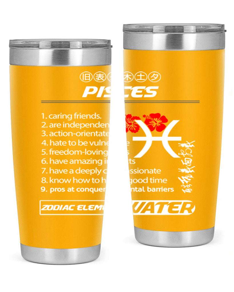 pisces 356#- zodiac- Tumbler
