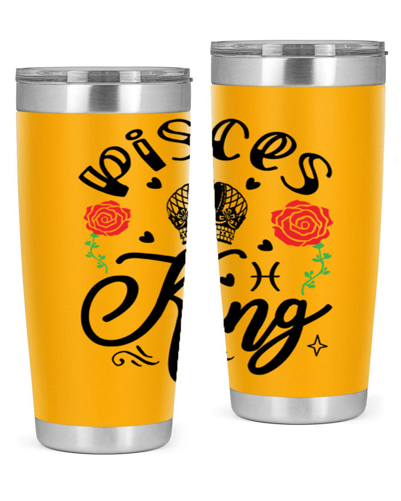 pisces king 375#- zodiac- Tumbler