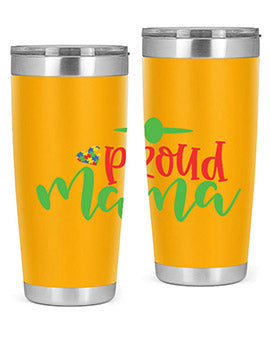 proud mama Style 38#- autism- Tumbler
