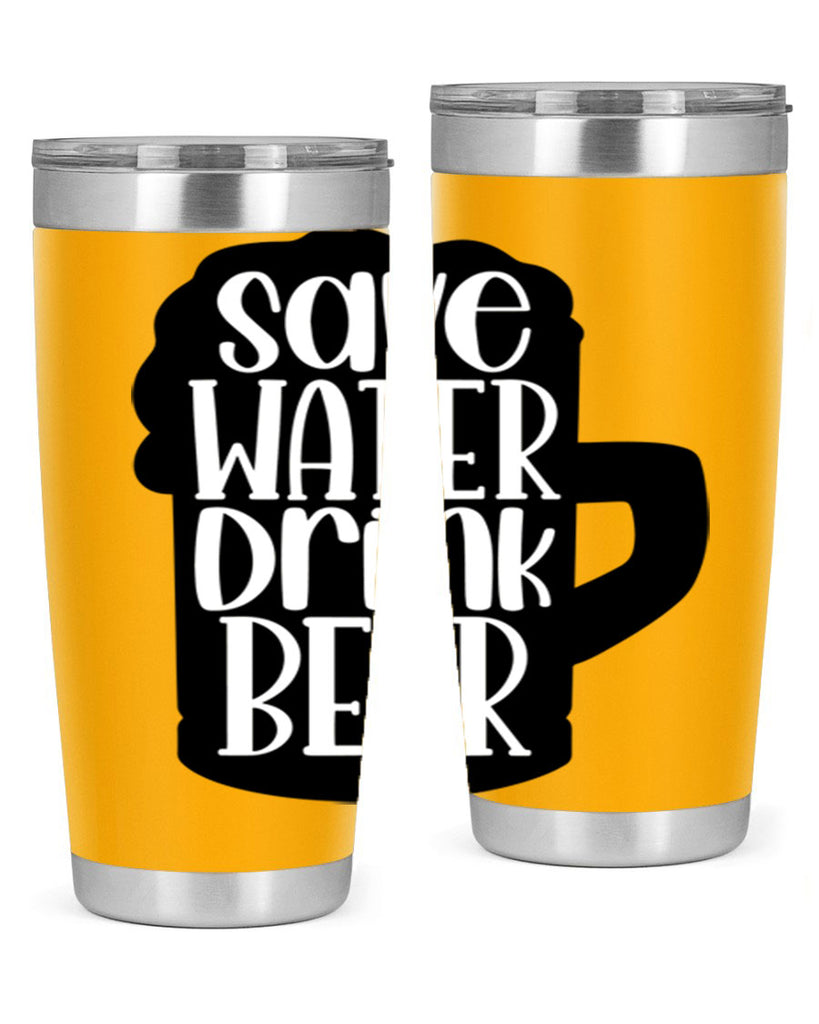 save water drink beer 23#- beer- Tumbler