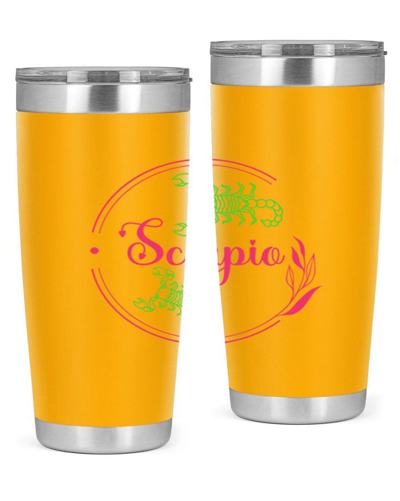 scorpio 437#- zodiac- Tumbler