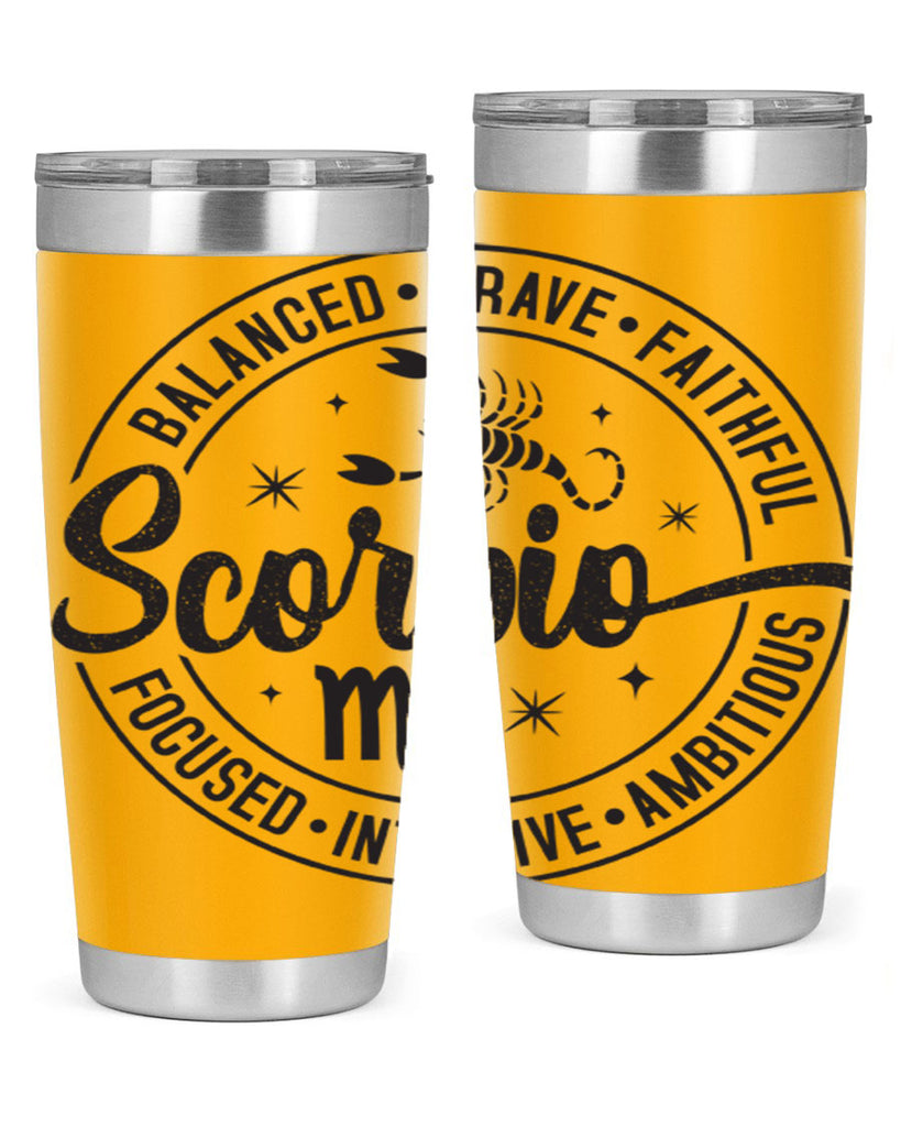 scorpio 438#- zodiac- Tumbler