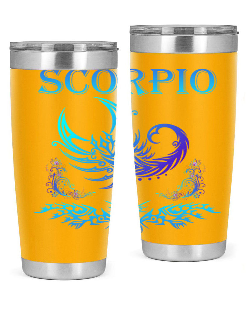 scorpio 449#- zodiac- Tumbler