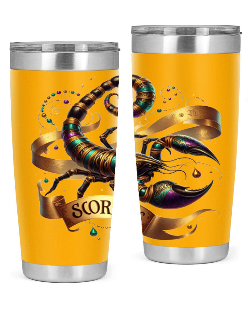scorpio 459#- zodiac- Tumbler