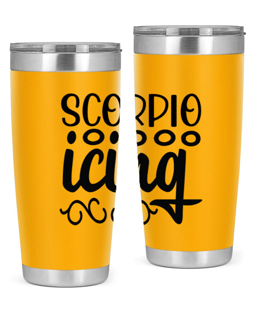 scorpio icing 441#- zodiac- Tumbler