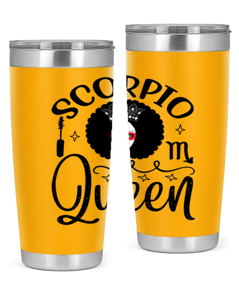 scorpio queen 448#- zodiac- Tumbler