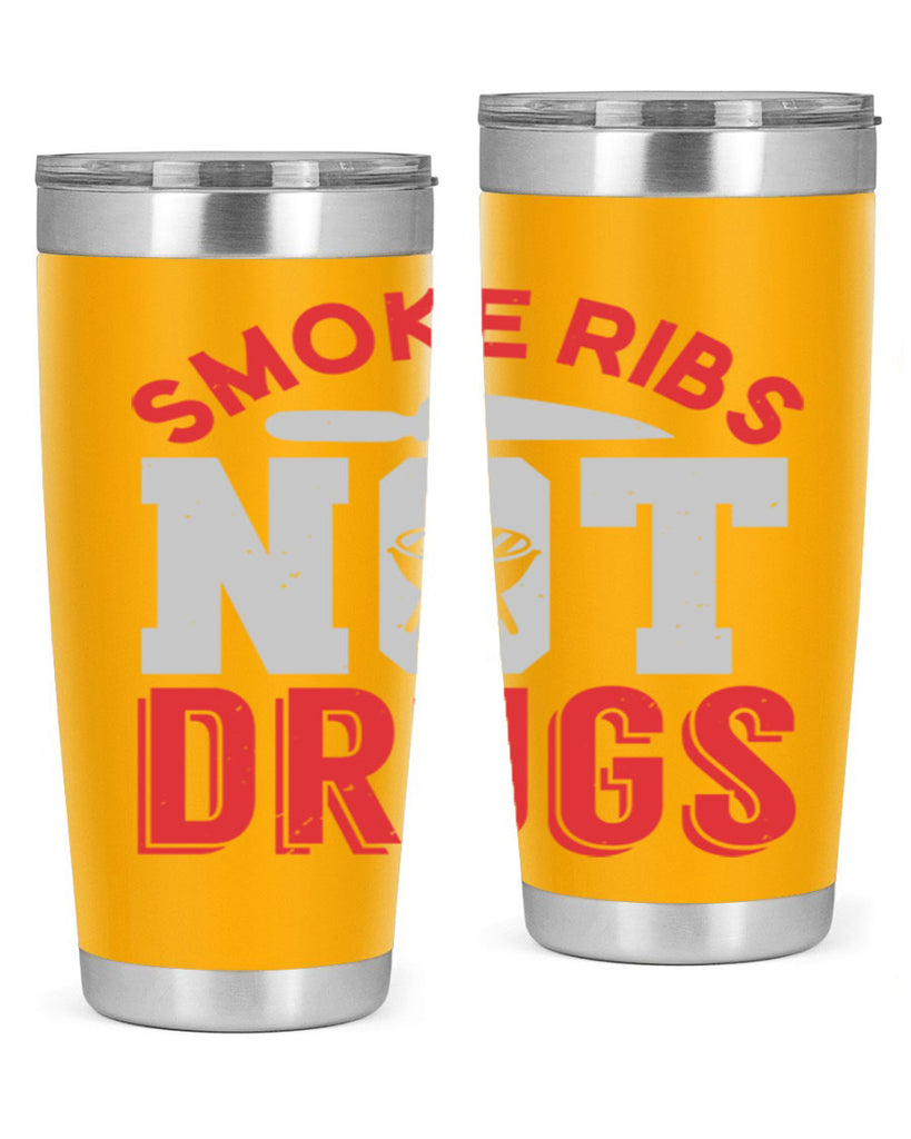 smok ribs not drugs 13#- bbq- Tumbler