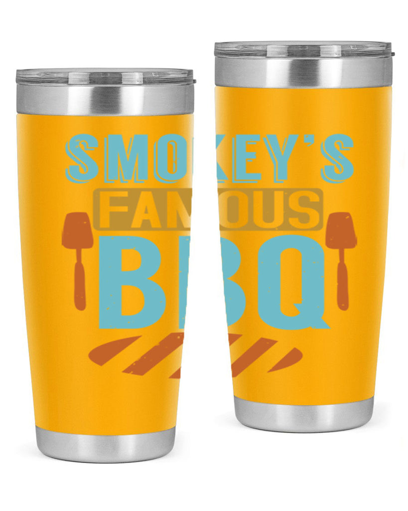 smokeys famous bbq 11#- bbq- Tumbler