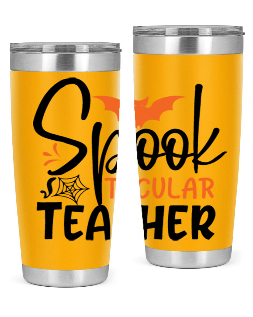 spooktacular teacher 106#- halloween- Tumbler