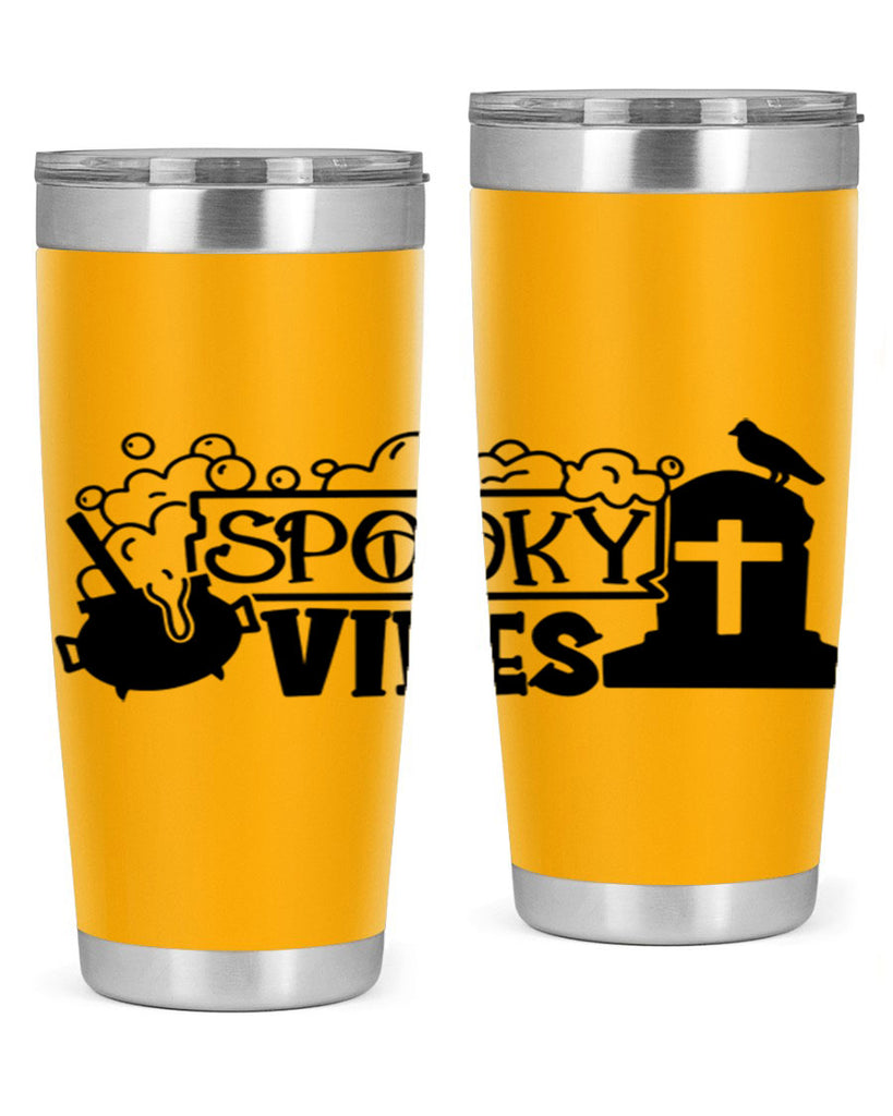 spooky vibes 20#- halloween- Tumbler