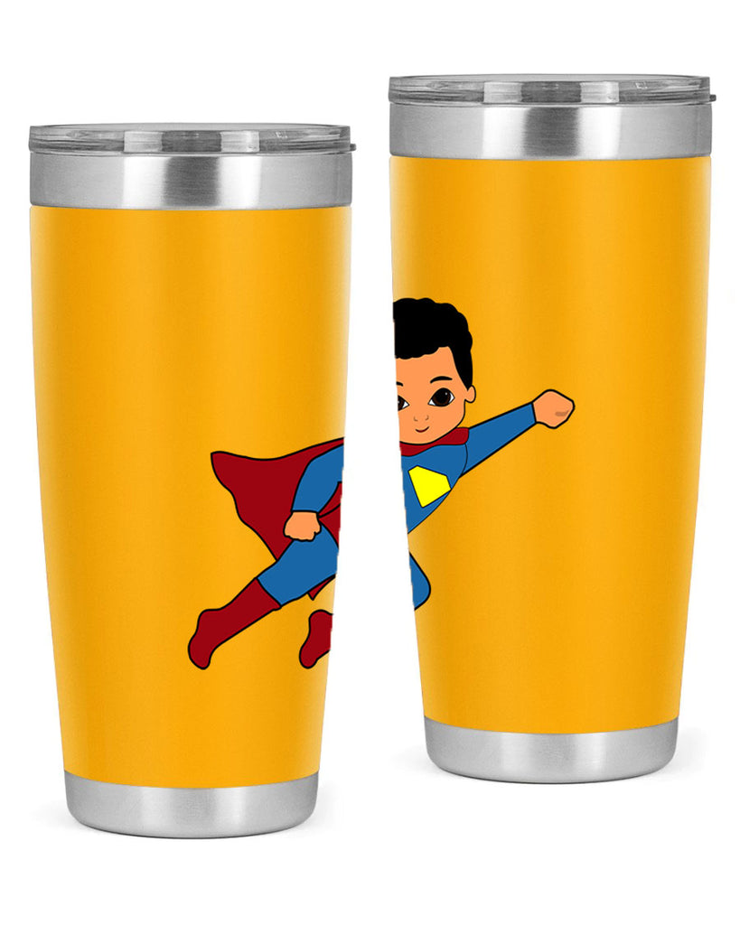 super kid 15#- black men - boys- tumbler