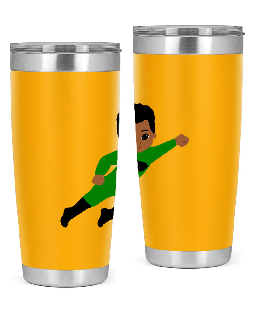 super kid 6#- black men - boys- tumbler