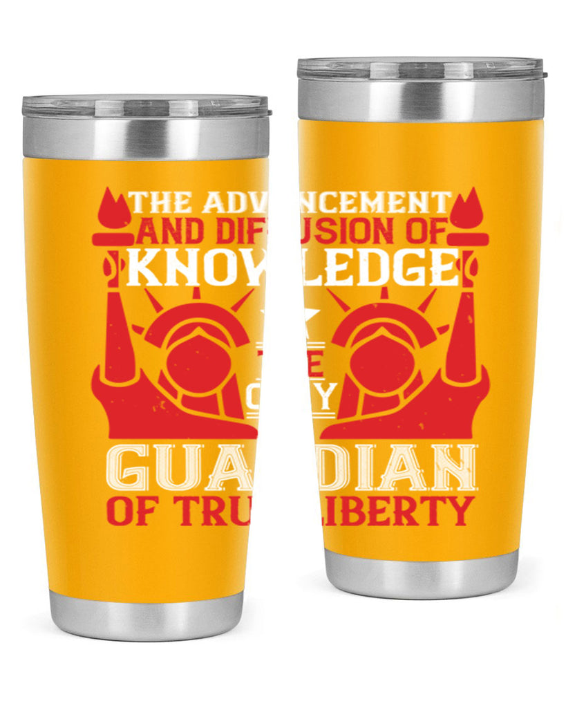 the advencement and diffusion of knowledge Style 190#- Fourt Of July- Tumbler