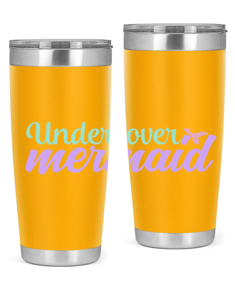 undercover mermaid 8#- mermaid- Tumbler