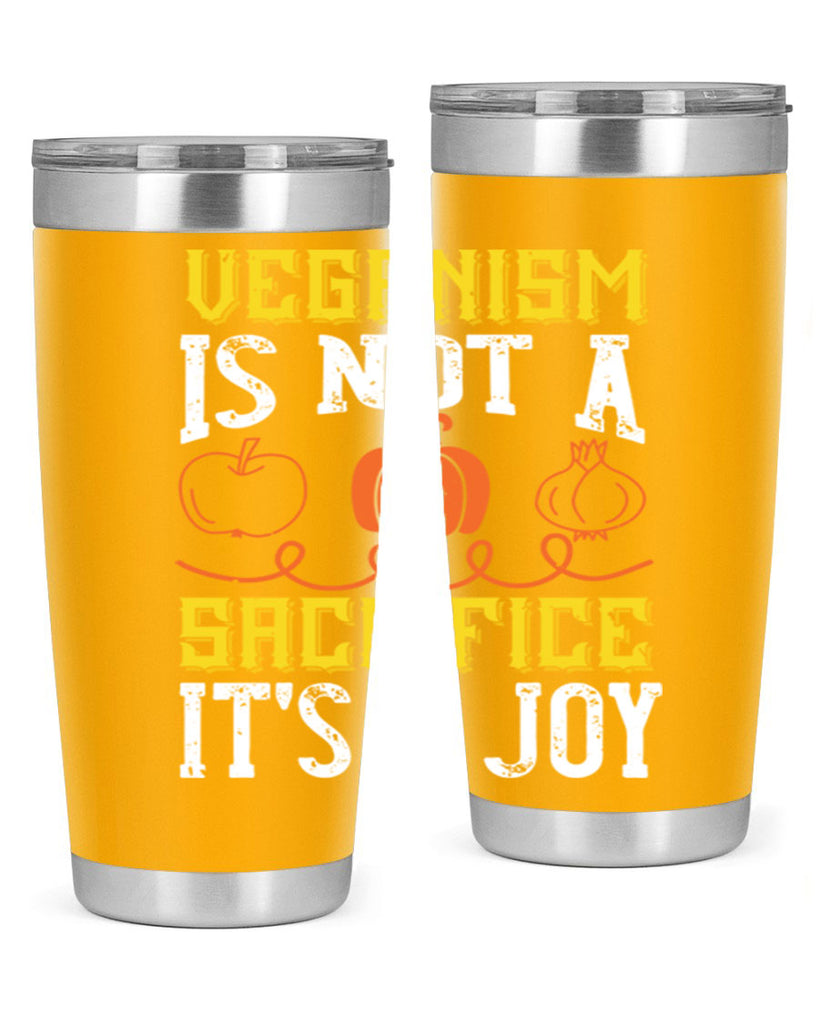 veganism is not a sacrificeits a joy 17#- vegan- Tumbler
