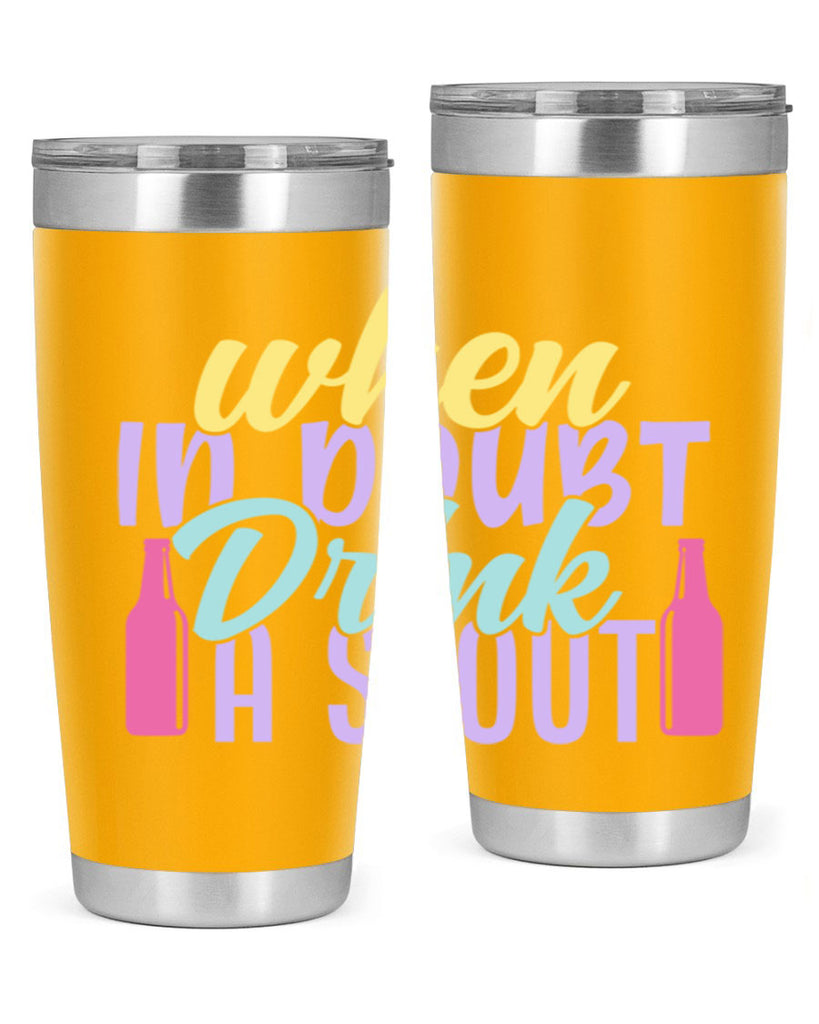 when in doubt drink a stout 137#- beer- Tumbler