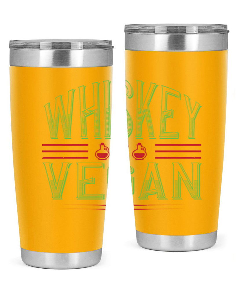 whiskey is vegan 110#- vegan- Tumbler
