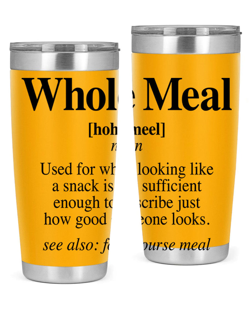 whole meal 10#- black words phrases- Cotton Tank