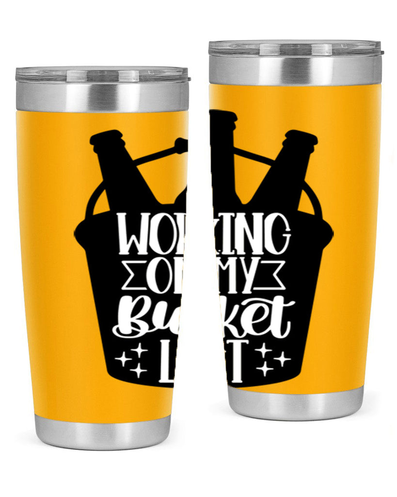 working on my bucket list 14#- beer- Tumbler
