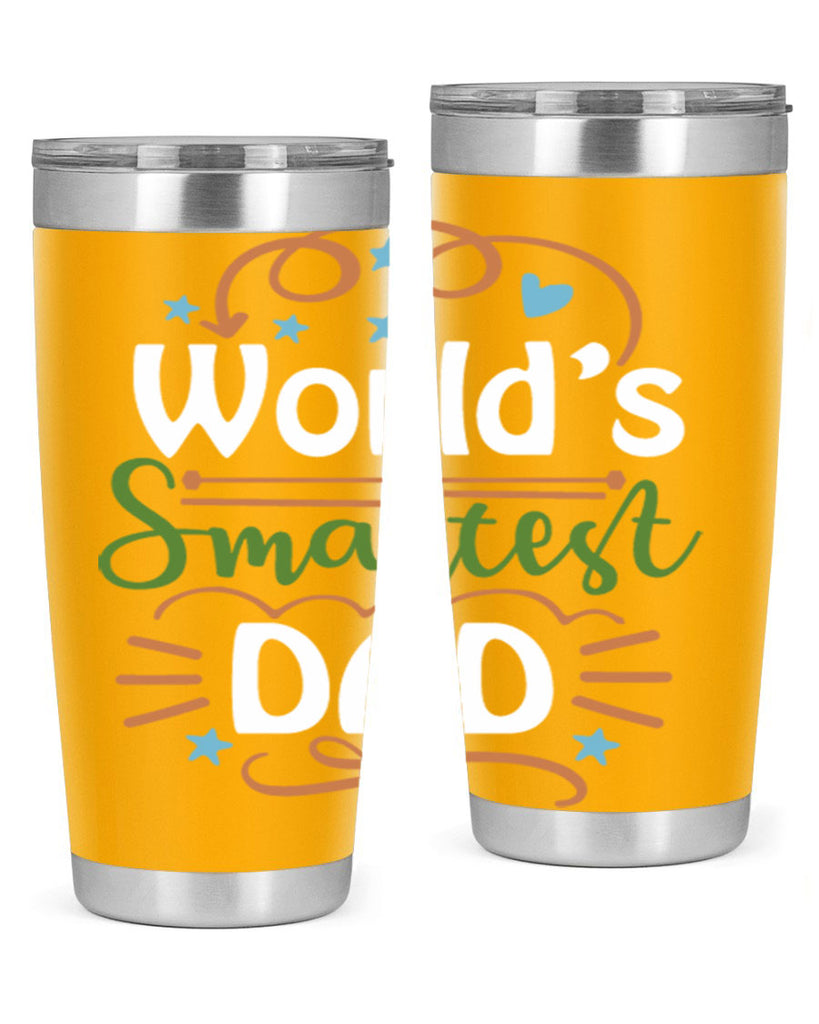 world’s smartest dad 2#- fathers day- Tumbler