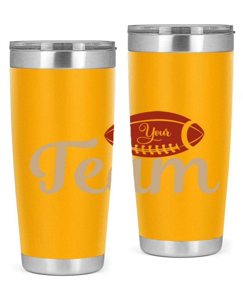 your team 2271#- softball- Tumbler